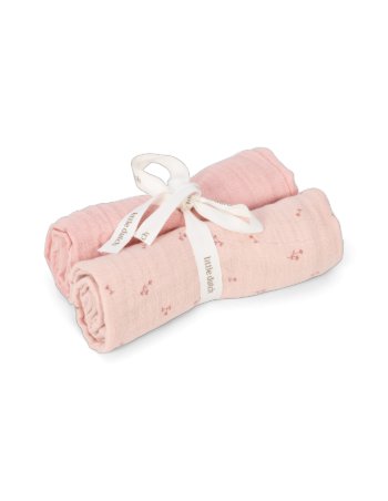 2 langes en gaze de coton -...