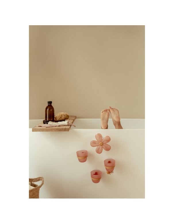 Gobelets de bain - Fleur - LITTLE DUTCH