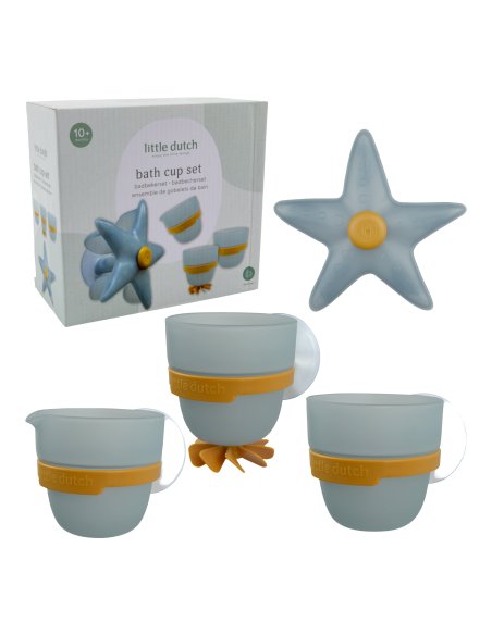 Gobelets de bain - Etoile de Mer - Little Dutch