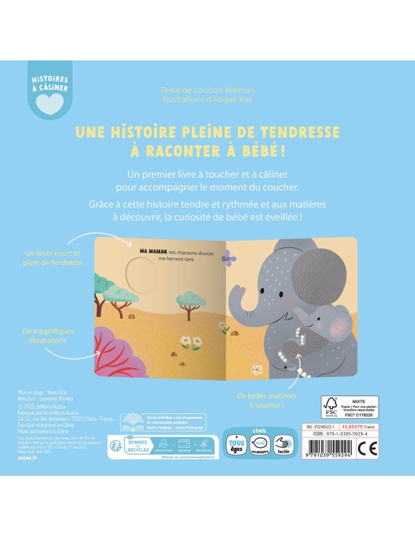 Histoire à câliner - Ma maman a moi -...