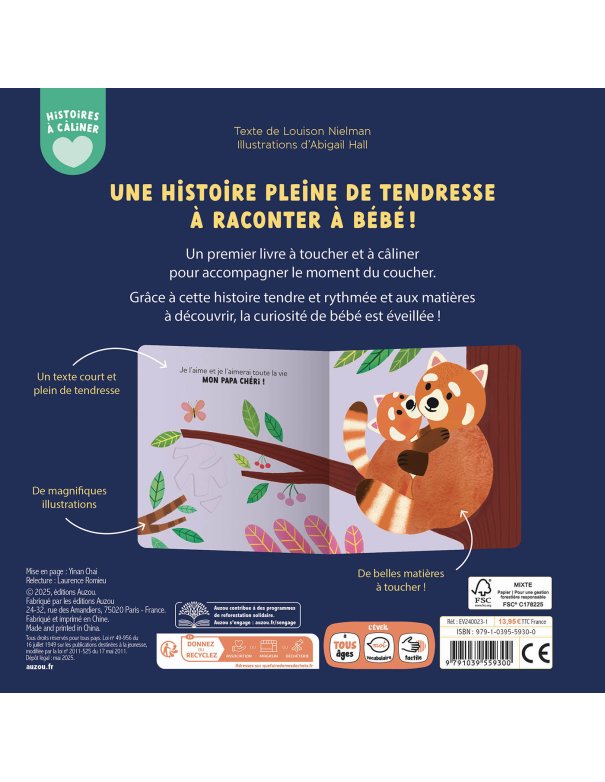 Histoire à câliner - Mon papa a moi -...