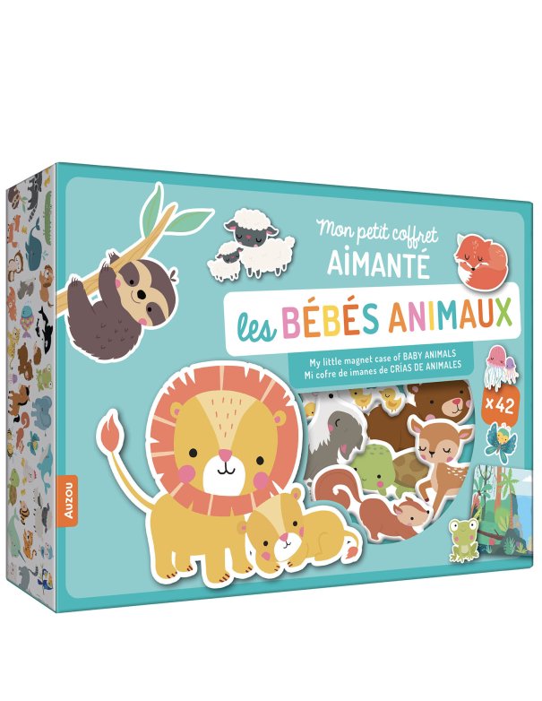 Mon petit coffret aimanté - Les bébés...