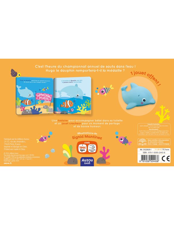 Mon premier livre de bain - Hugo le...