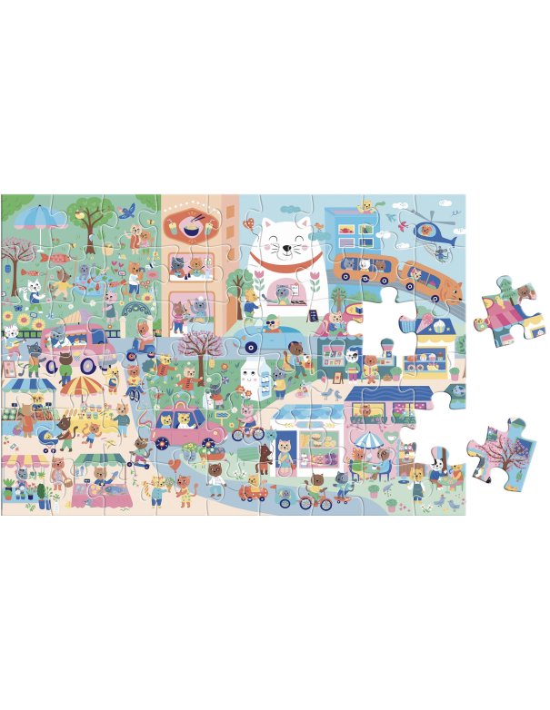 Puzzle cherche et trouve - Kawaii -...