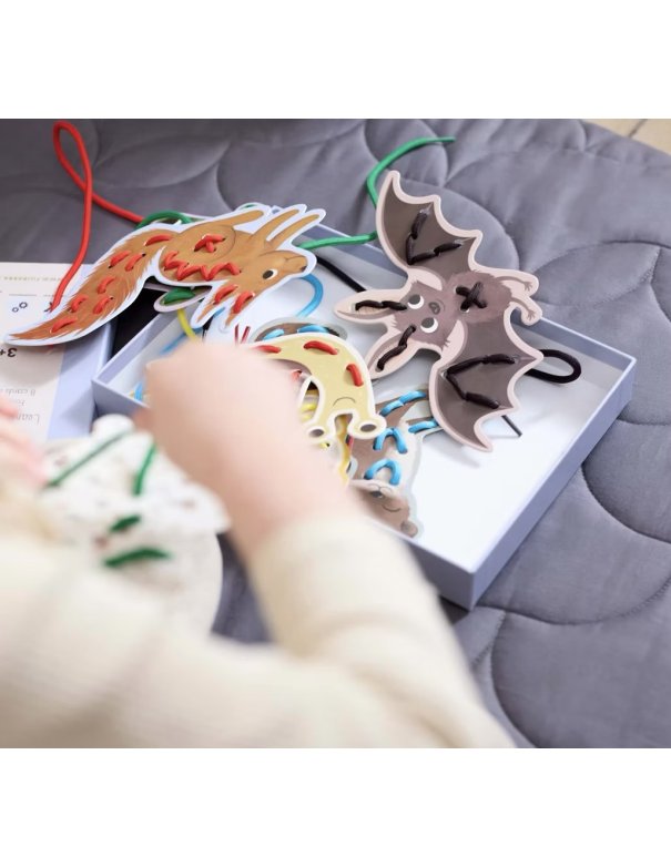 Jeu de laçage – Amis de la forêt -...