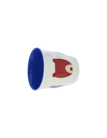 Petit verre en mélamine animaux écru - La forêt - Pause goûter - Le petit souk 2