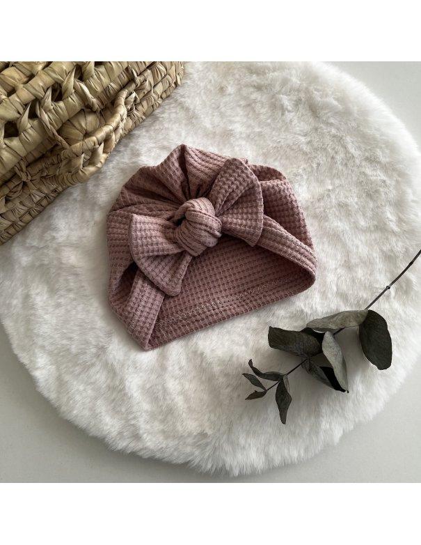 Turban gaufré jersey coton Turban gaufré jersey coton