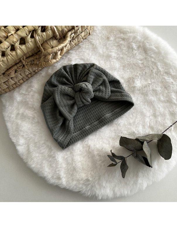 Turban gaufré jersey coton Turban gaufré jersey coton