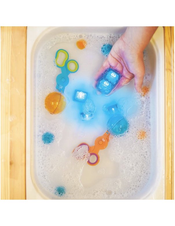 Lot de 4 cubes lumineux Cookie...