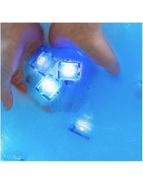 Lot de 4 cubes lumineux Cookie...