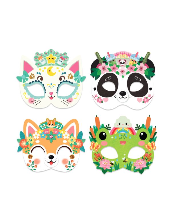 Ma pochette d'artiste - Masques à...