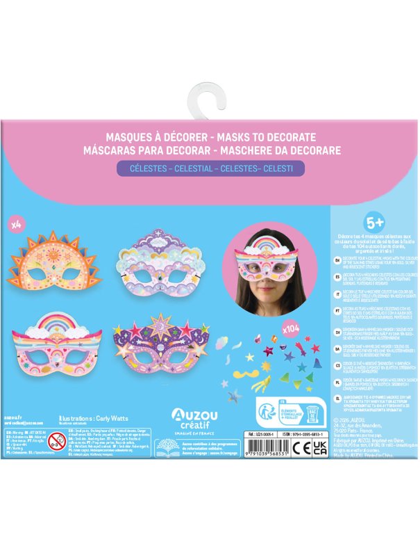 Ma pochette d'artiste - Mes masques...