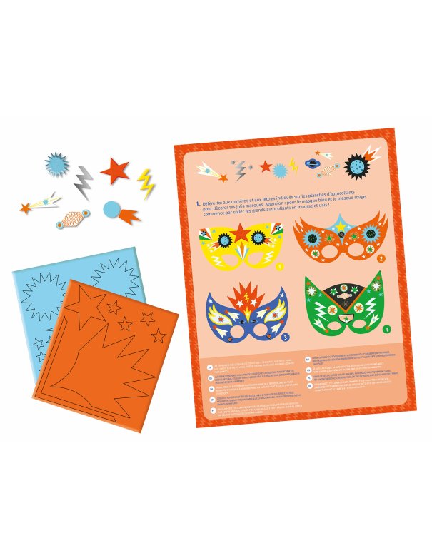 Ma pochette d'artiste - Masques à...