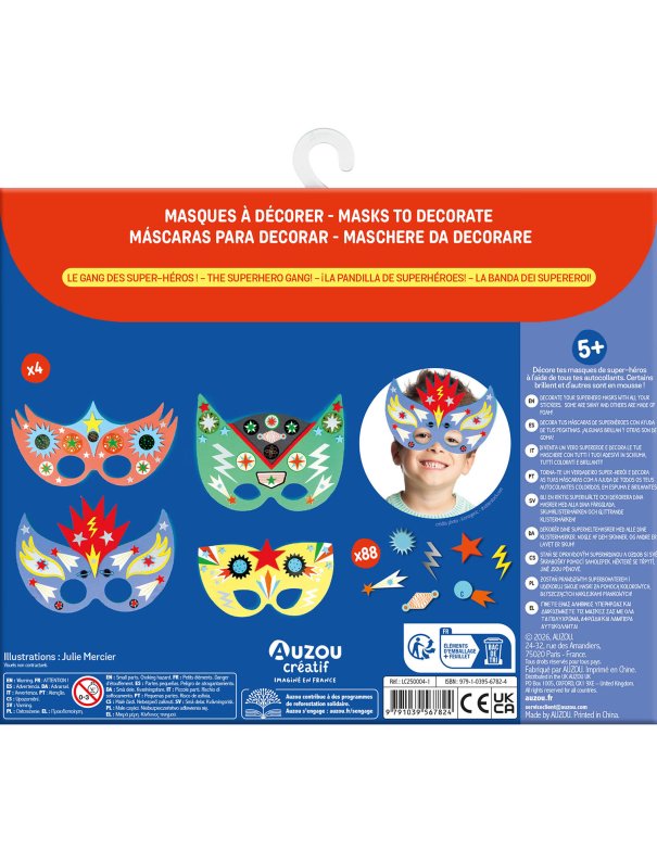 Ma pochette d'artiste - Masques à...