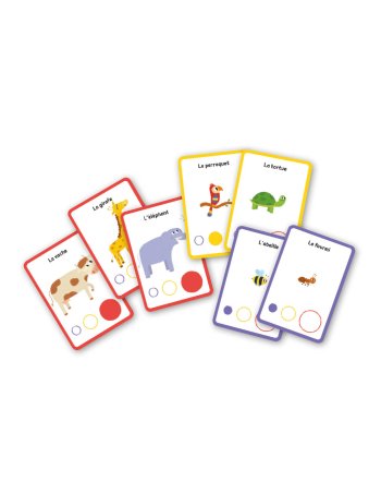 Jeu de cartes - Mon premier jeu de bataille - Animaux du monde (dès 3ans) - Auzou 2