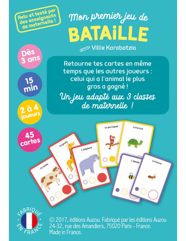 Jeu de cartes - Mon premier jeu de...
