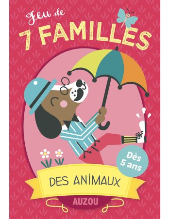Jeu de cartes - Jeu de 7 familles des animaux (dès 3ans) - Auzou 2