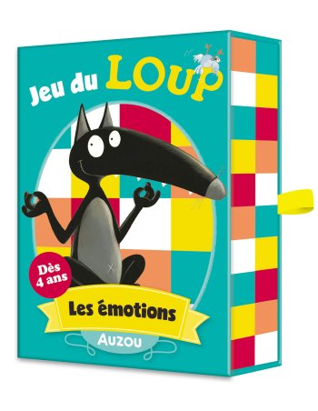 Jeu de cartes - Jeu du loup - Les émotions - Auzou