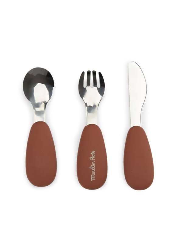 Set couverts silicone - La forêt Mawa...