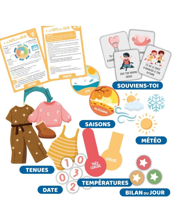 Calendrier et compagnon des Émotions...