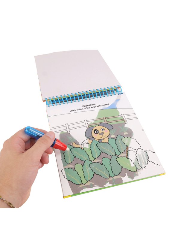 Livre de 6 coloriages magiques à...