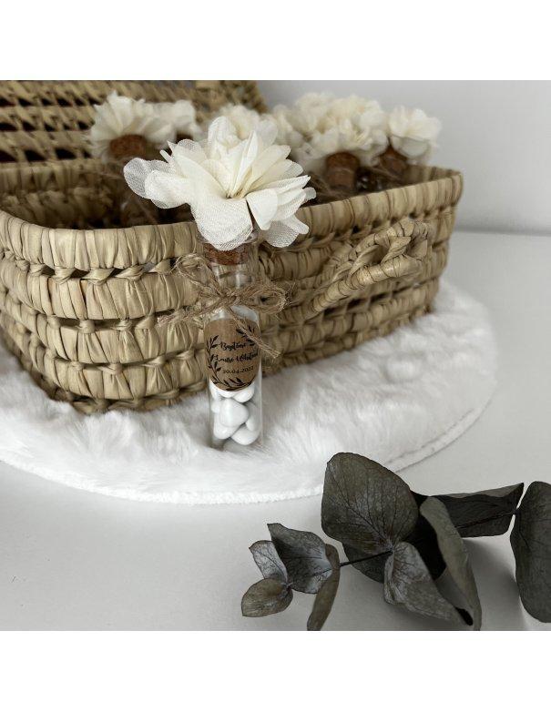 Dragées en fiole champêtre