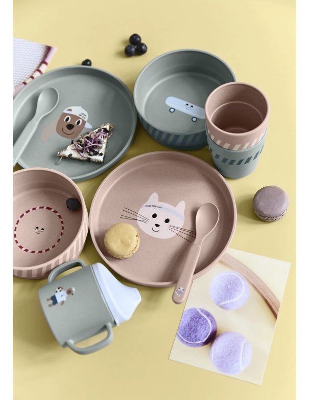 Coffret repas enfants (assiette, bol,...