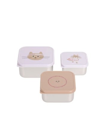 Lot de 3 boîtes à goûter...