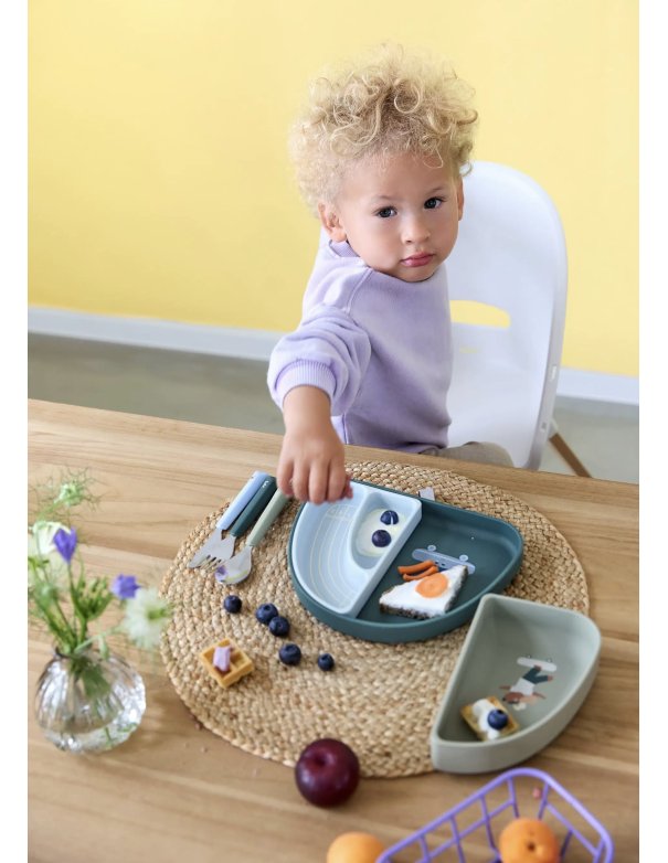 Set de vaisselle silicone (3pcs)...