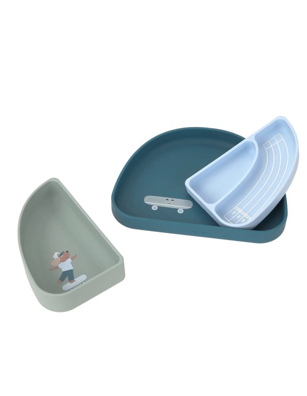 Set de vaisselle silicone (3pcs)...