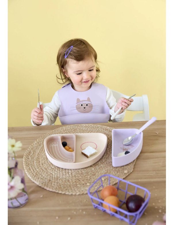 Set de vaisselle silicone (3pcs)...