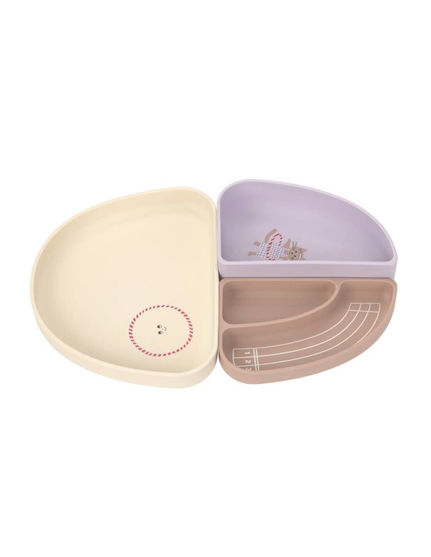Set de vaisselle silicone (3pcs)...