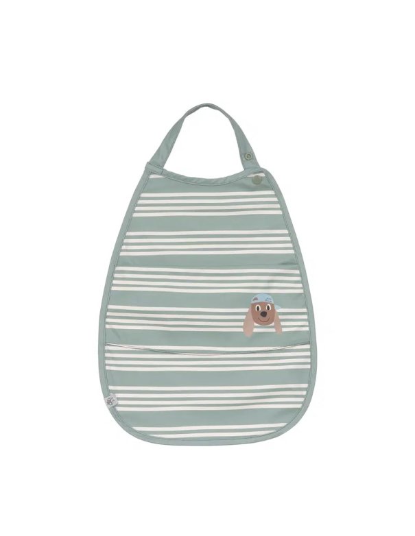 Bavoir avec poche (grande) - Tiny...