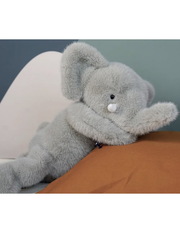 Peluche Sowen gris souris - Elephant...