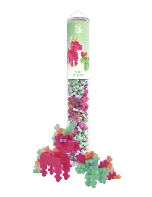 Tube Licorne Perle – 100 Pcs - Plus plus