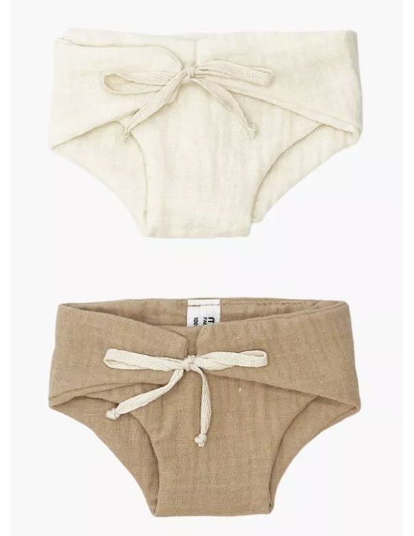 Lot de 2 couches à nouettes latté /...