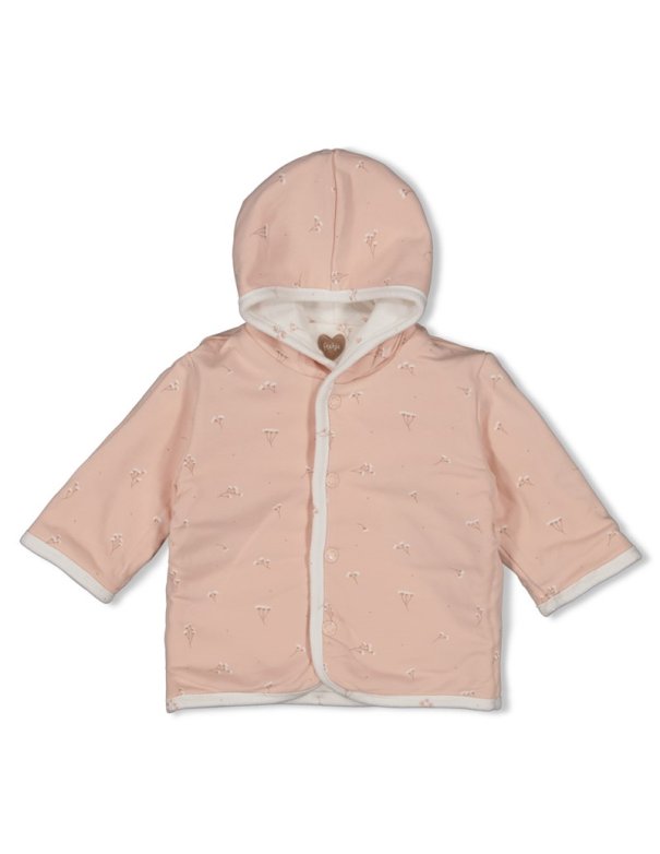 Veste à capuche réversible - Delicate...