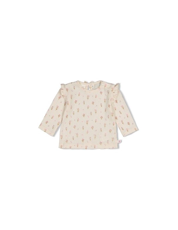 Manches longues en maille ajourée - Flower Ranch - Feetje