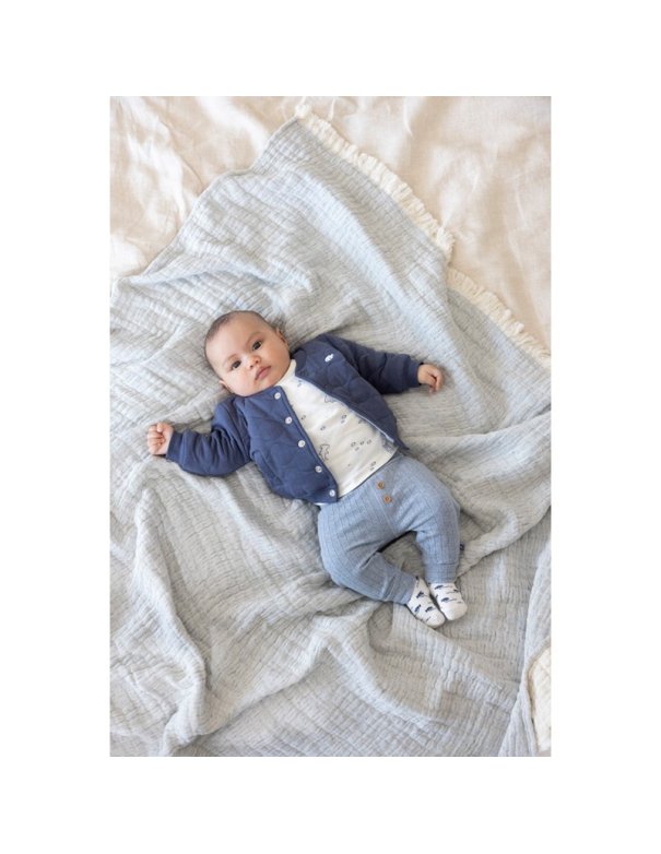 Pantalon côtelé bébé garçcon - Blue...