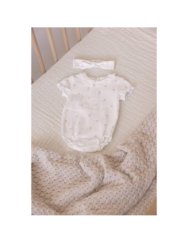 Body bébé fille froissé - Delicate...