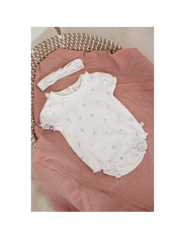 Body bébé fille froissé - Delicate...