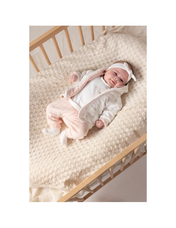 Veste à capuche réversible - Delicate...