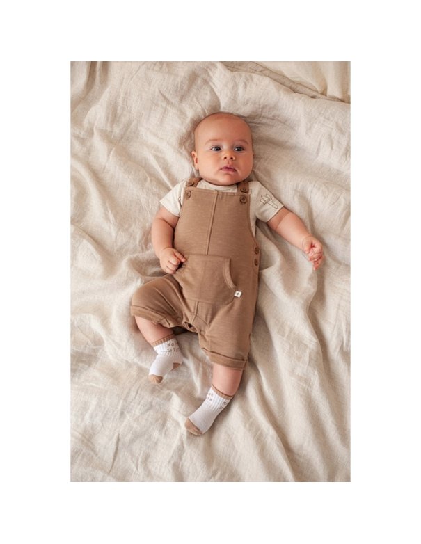 Salopette courte bébé garçon -...