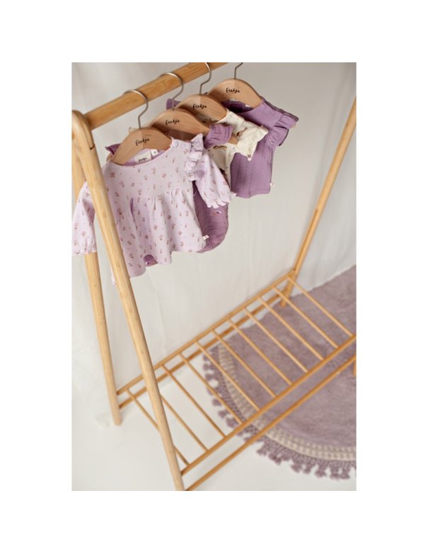 Combinaison en mousseline brodée -...