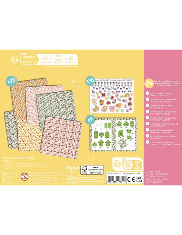 MA POCHETTE D'ARTISTE - MES ORIGAMIS...