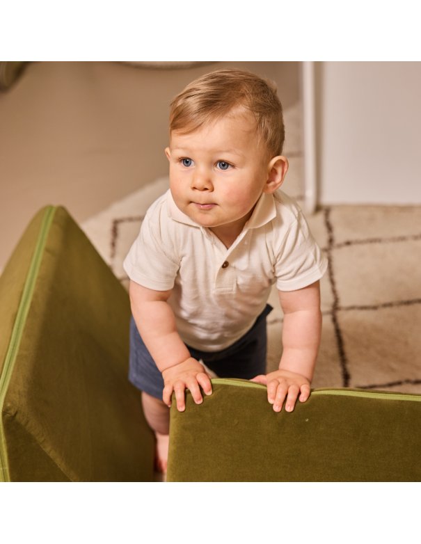 Polo garçon coton - blanc cassé -Dirkje