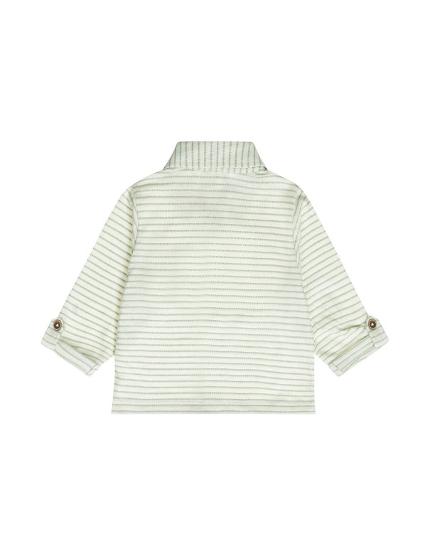 Blouse garçon coton - rayure blanc...