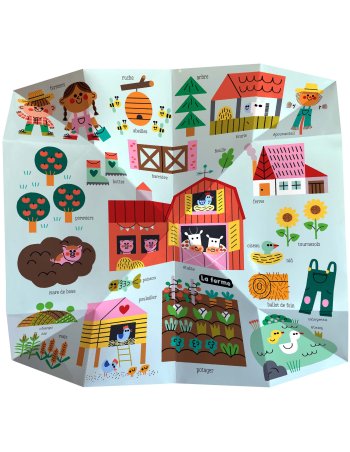 Pop up – Imagier géant – La Ferme - 1 2 3 soleil 2