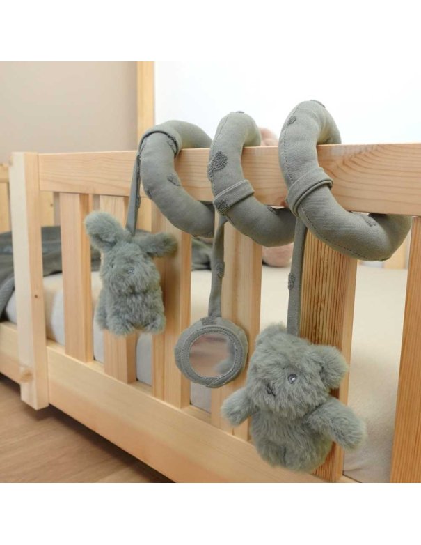 Spirale d'activité vert sauge - Trois...