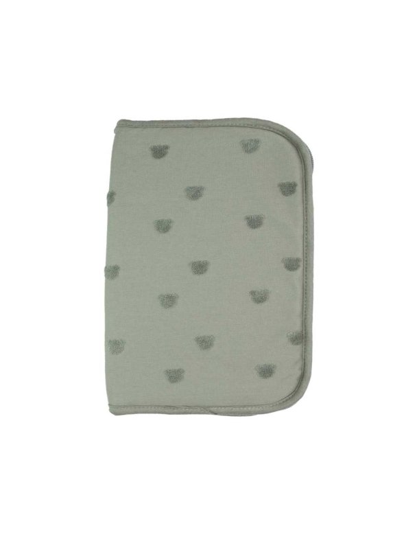 Protège carnet de santé bébé - Vert...
